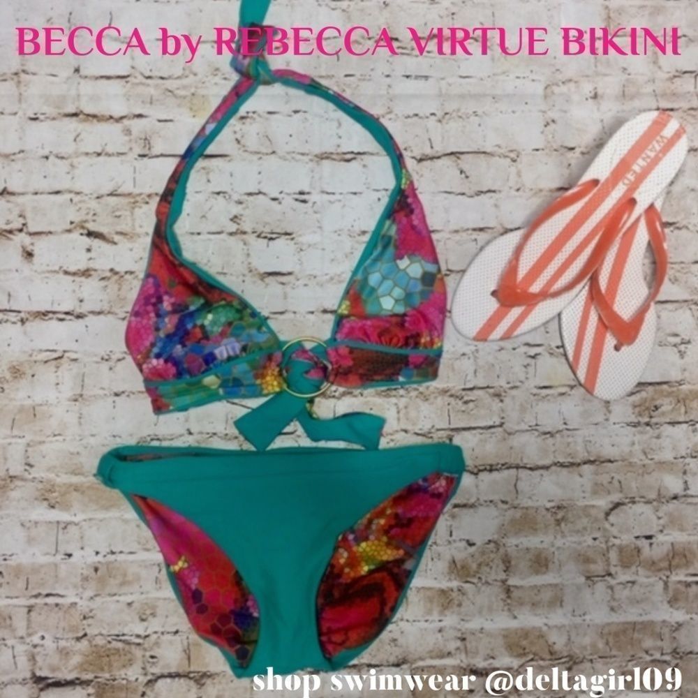 BECCA REVERSIBLE BIKINI!!
